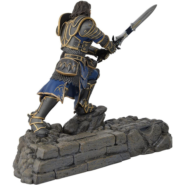 Swordfish Tech Warcraft Lothar Statue Phone Charging Dock Image 3