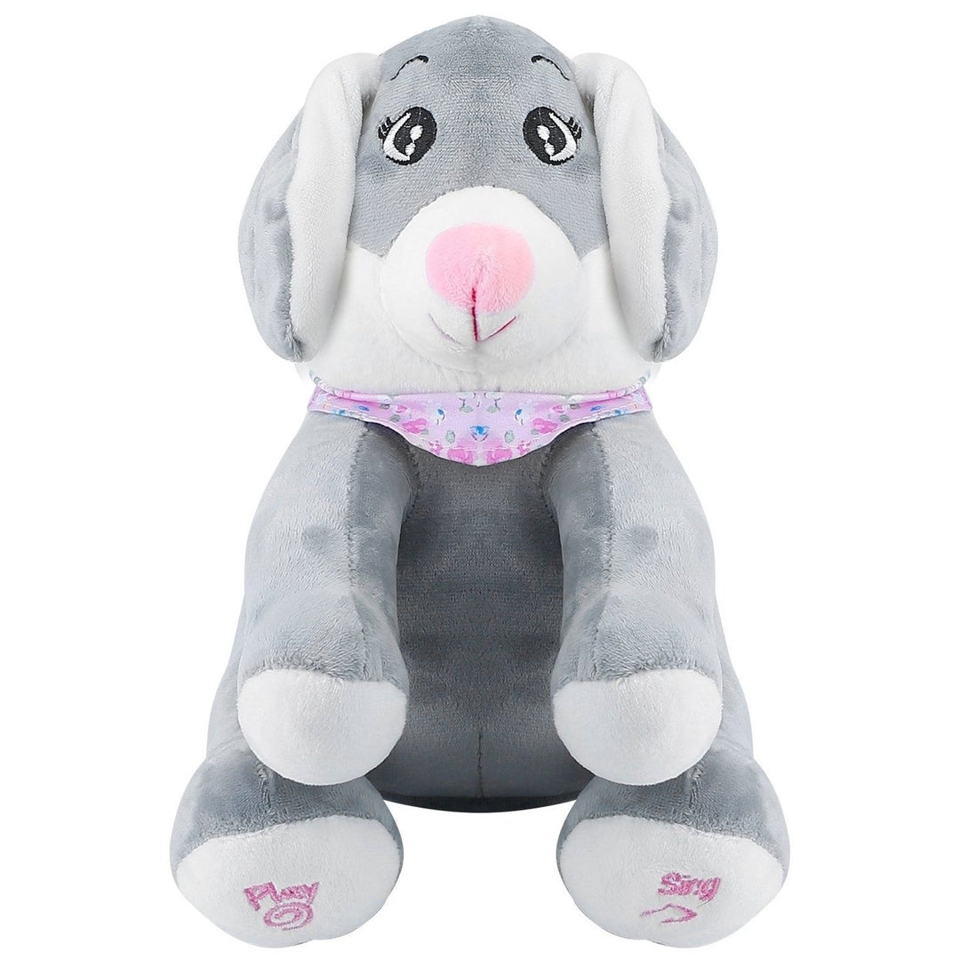 Stuffed Plush Rabbit Doll Toy Animated Talking and Singing Image 1