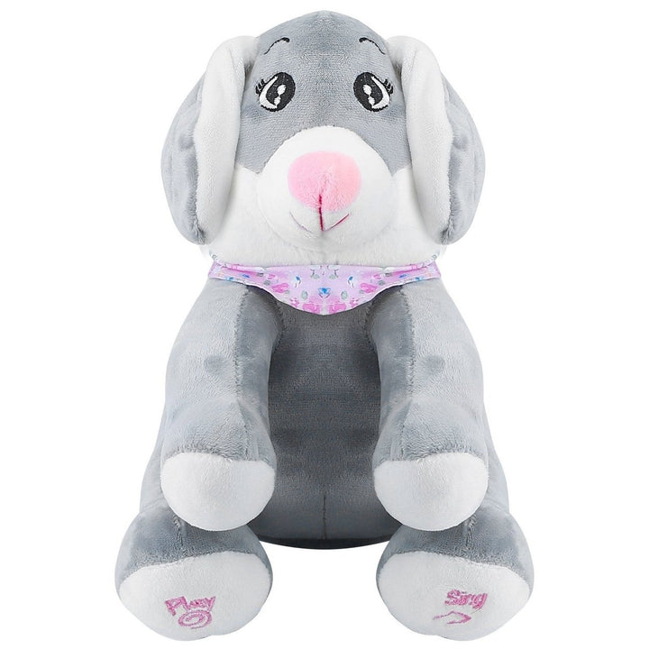 Stuffed Plush Rabbit Doll Toy Animated Talking and Singing Image 1