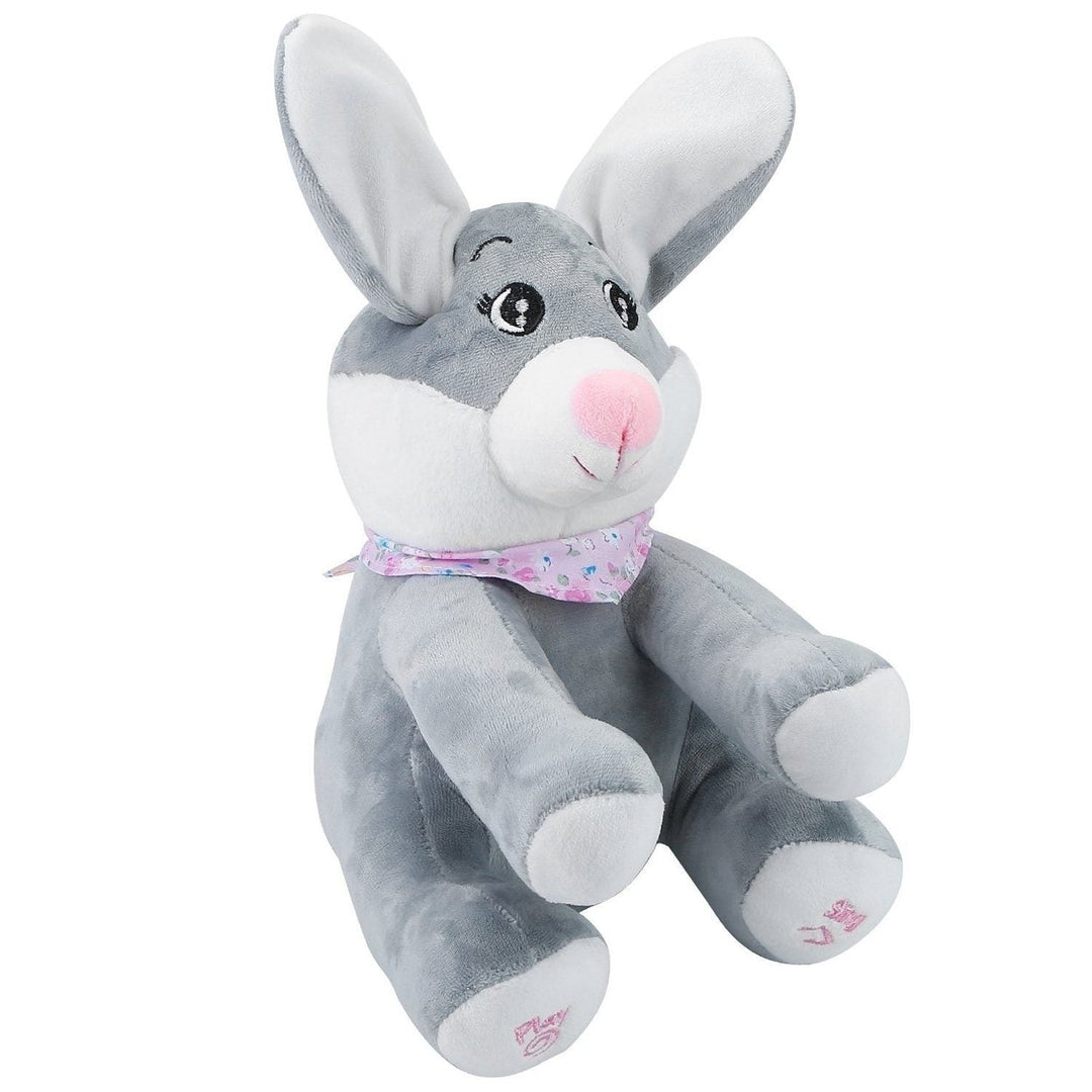 Stuffed Plush Rabbit Doll Toy Animated Talking and Singing Image 2