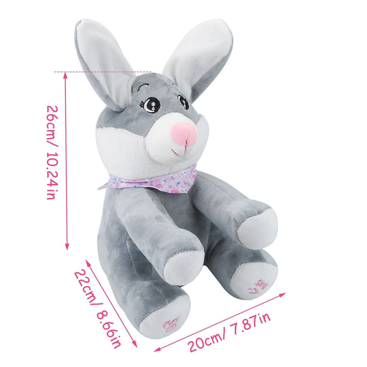 Stuffed Plush Rabbit Doll Toy Animated Talking and Singing Image 6