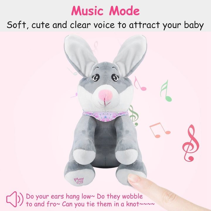 Stuffed Plush Rabbit Doll Toy Animated Talking and Singing Image 7