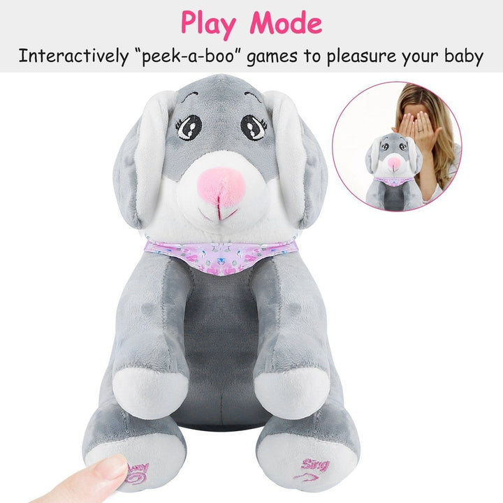 Stuffed Plush Rabbit Doll Toy Animated Talking and Singing Image 8