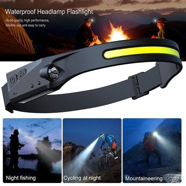 Super Bright LED Headlamp Flashlight Rechargeable Image 4