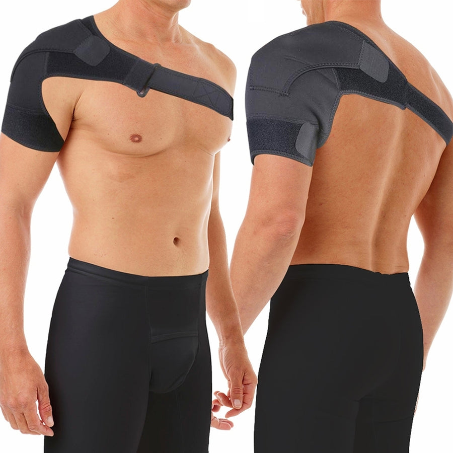 Unisex Adjustable Pain Relief Magnetic Shoulder Brace Support Brace Image 1