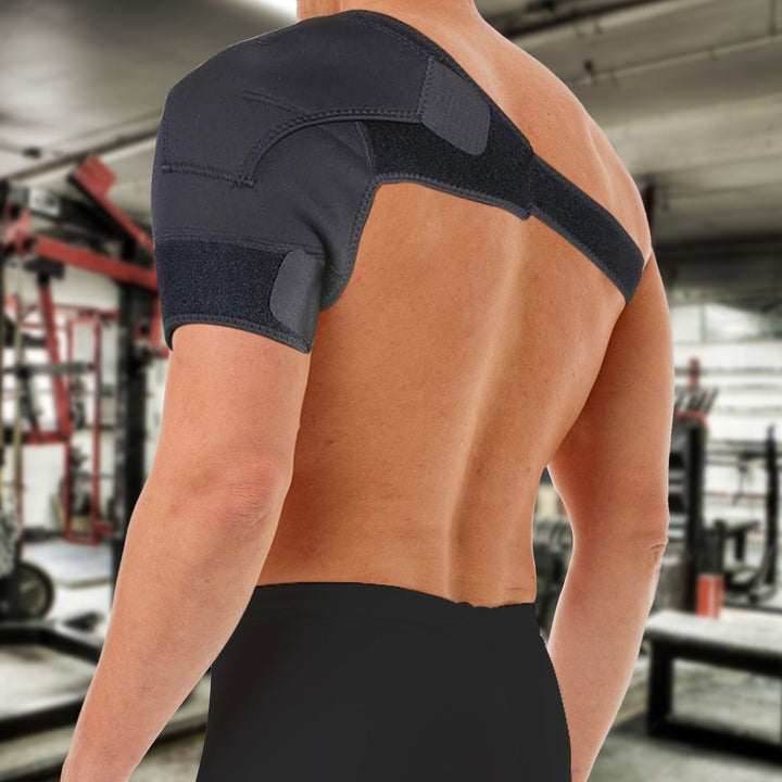 Unisex Adjustable Pain Relief Magnetic Shoulder Brace Support Brace Image 4