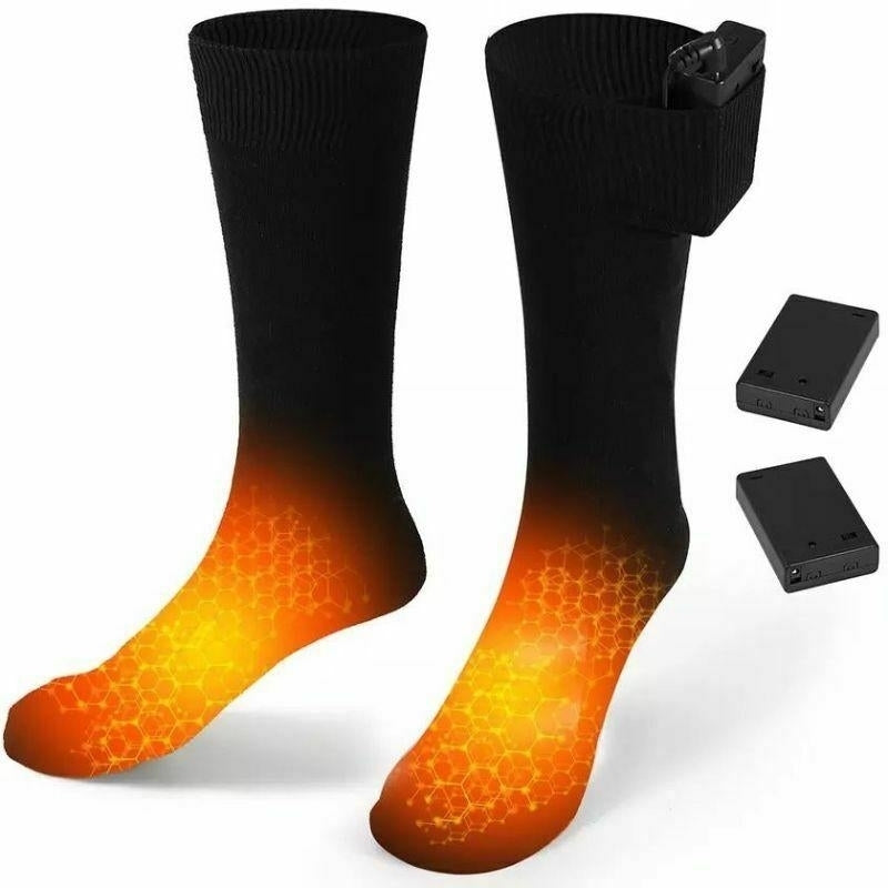 Unisex Electric Heated Socks - Rechargeable Image 1