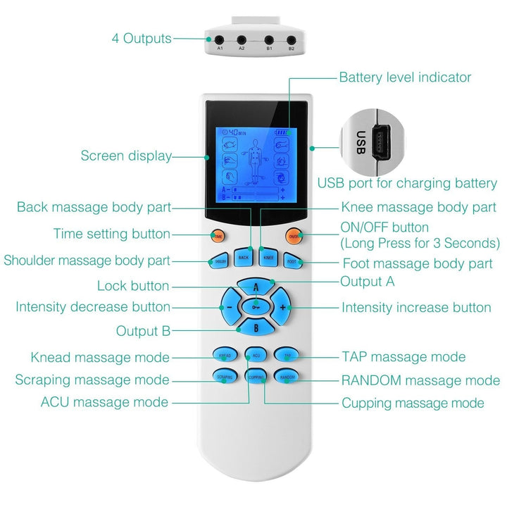 Tens Unit Machine Impulse Massager Image 8