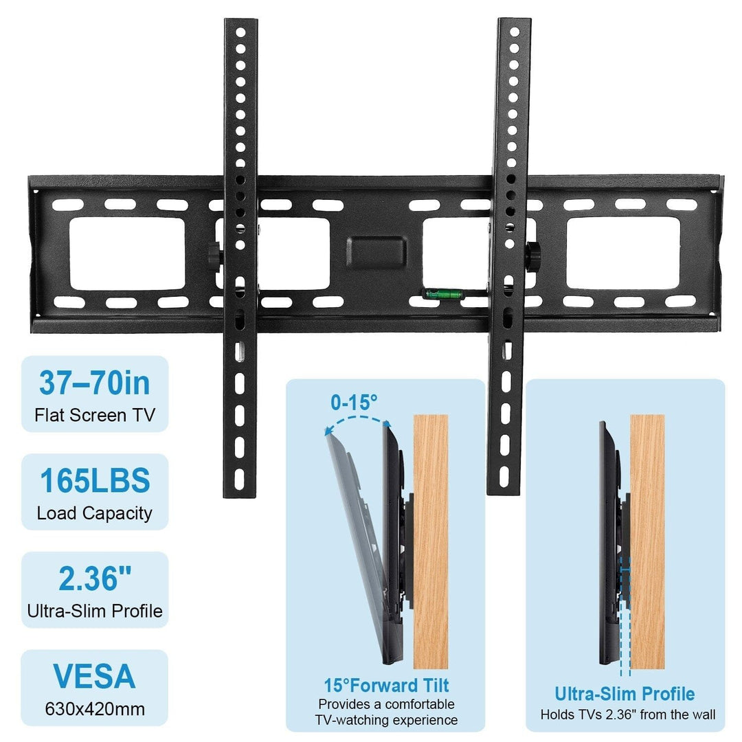 Tilt TV Wall Mount Bracket for 37"-70" LED/LCD/PLASMA Flat TV Image 8