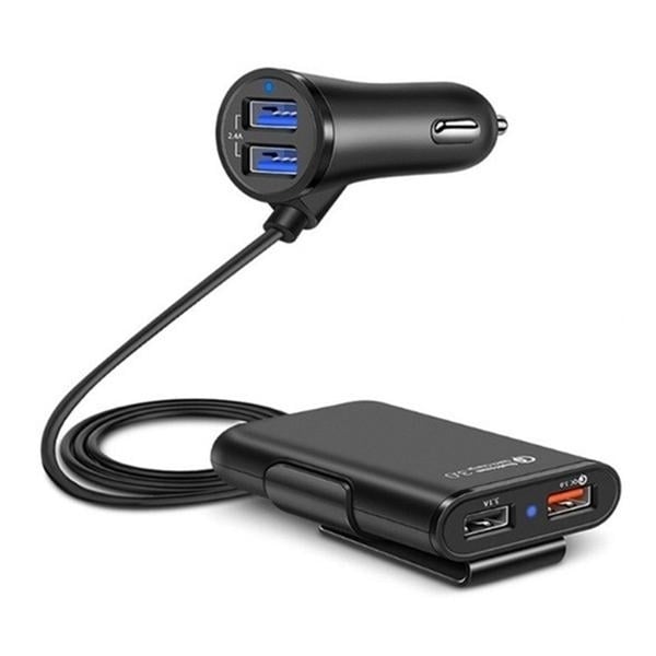 Universal 4 Ports USB Car Charger Image 1