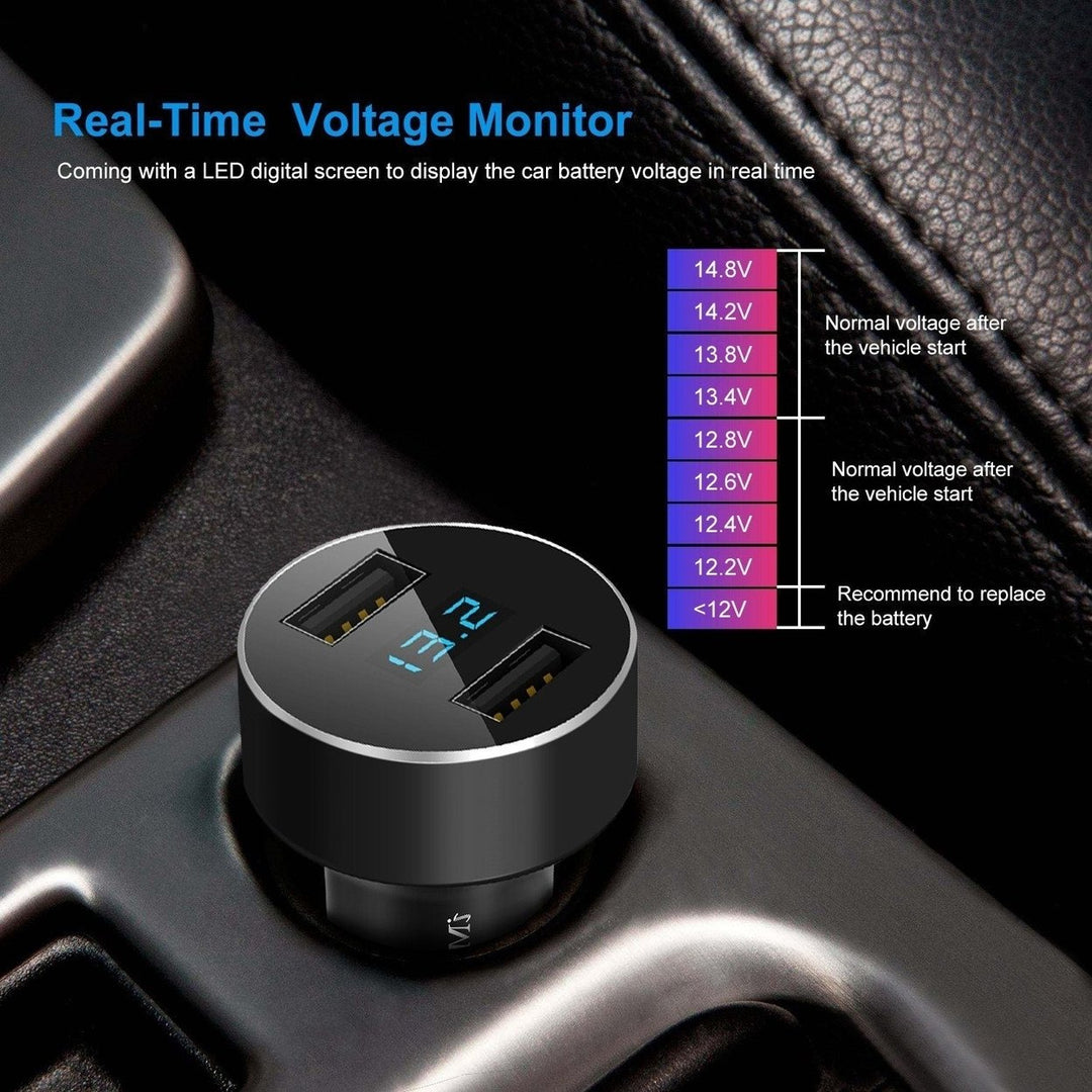 Universal 15W/3.1A Dual USB Car Charger Image 10