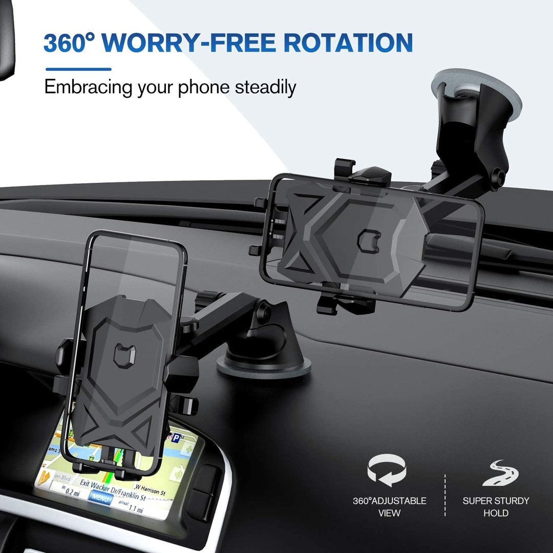 Universal Long Neck Car Mount Holder Image 4