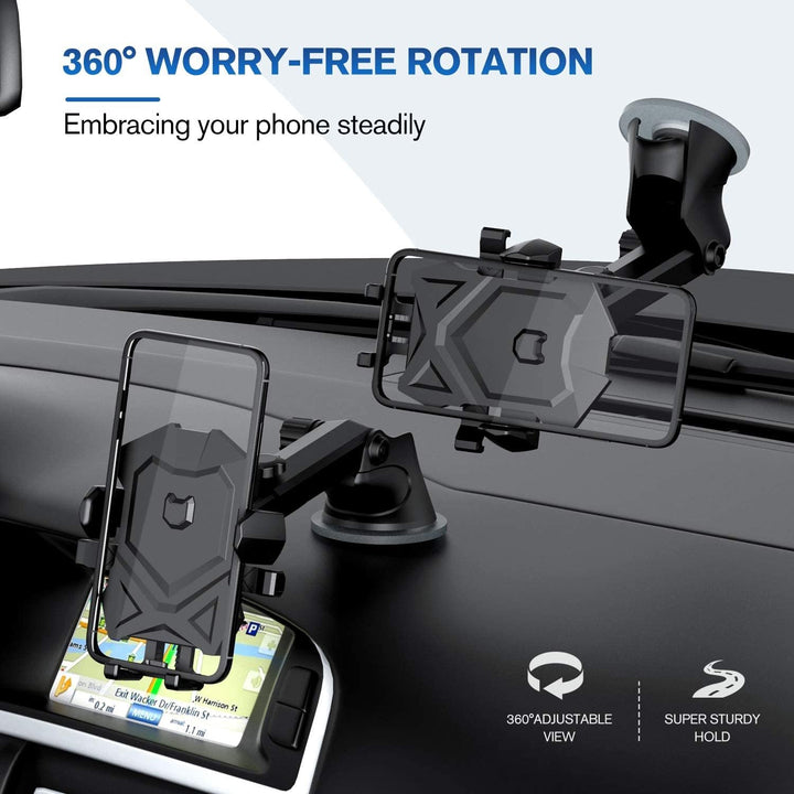 Universal Long Neck Car Mount Holder Image 4