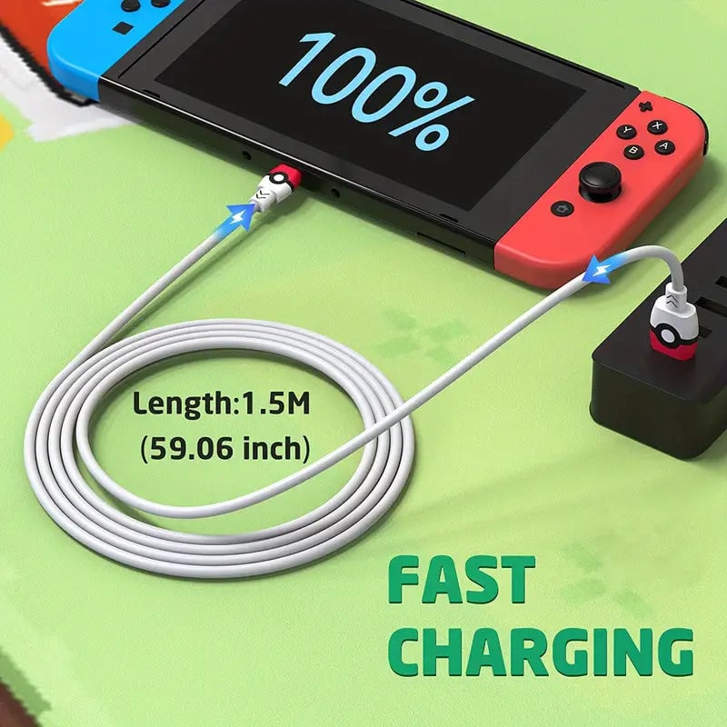 USB C Charging Cable For Nintendo Switch Image 3