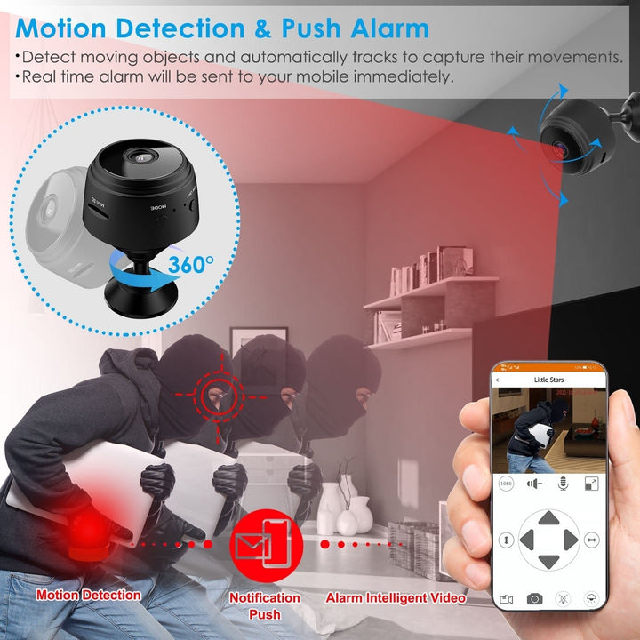 WIFI IP Home Security Camera 1080P Full HD with 32GB MMC Card Image 7