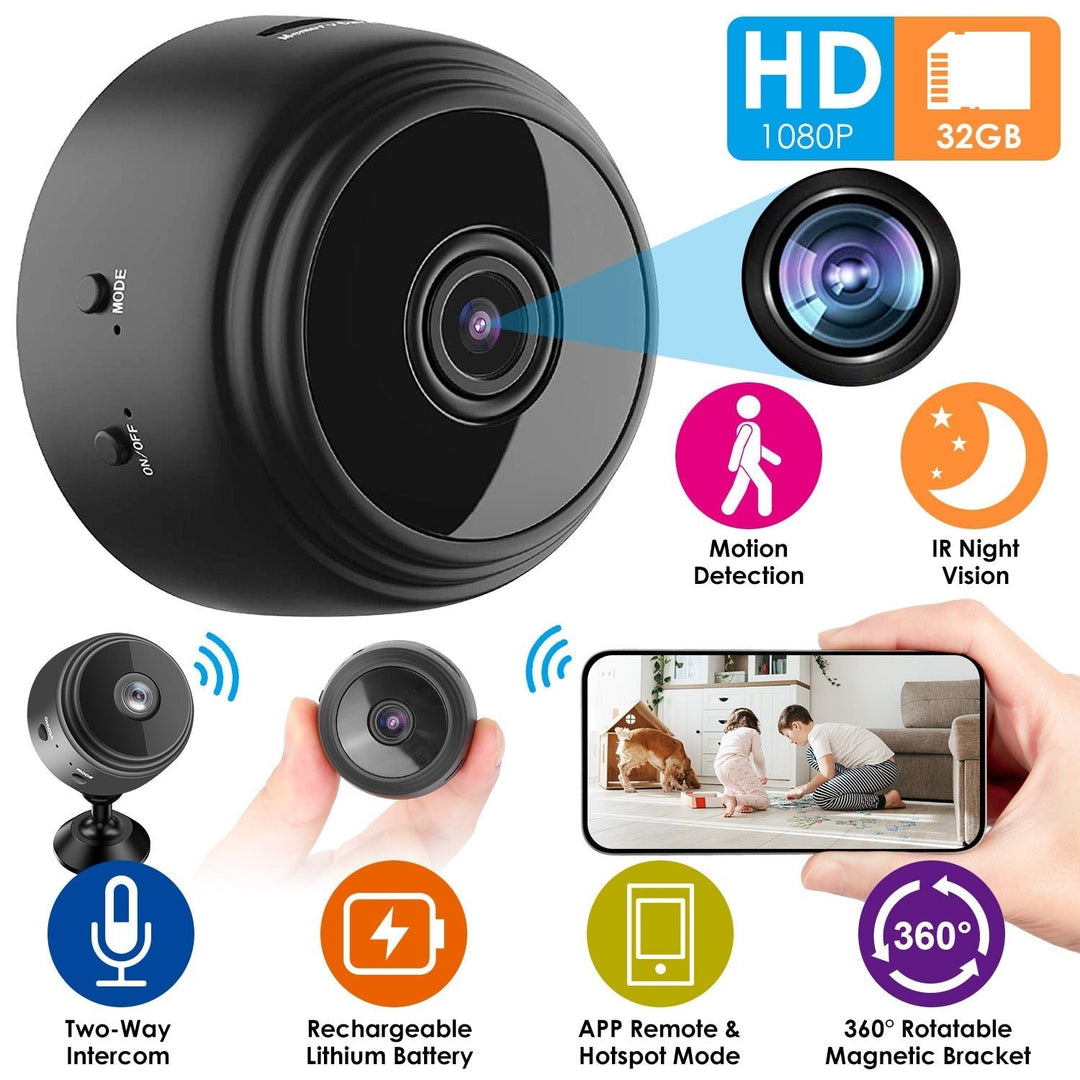 WIFI IP Home Security Camera 1080P Full HD with 32GB MMC Card Image 10