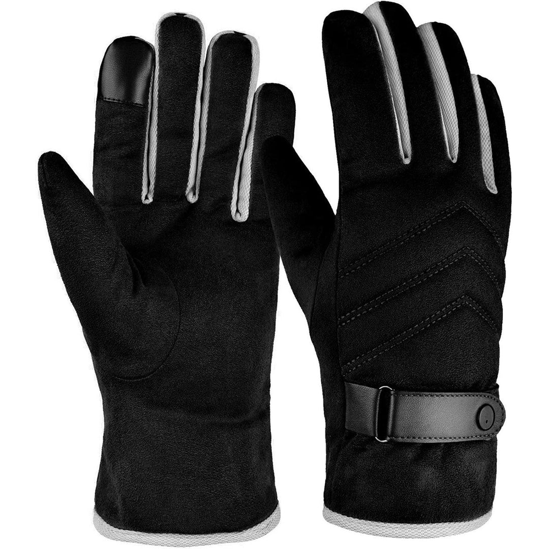 Windproof Thermal Gloves for Cold Weather Anti-Slip Gloves Image 1