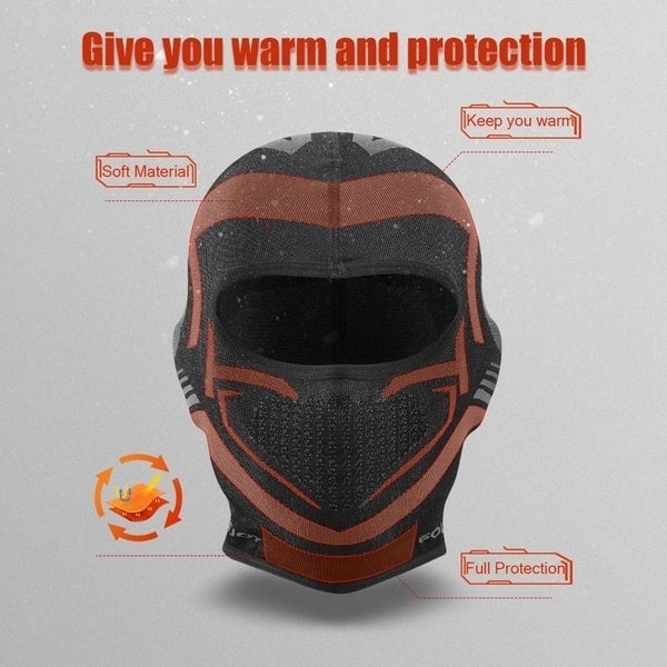 Windproof Dustproof Thermal Face Cover Image 8