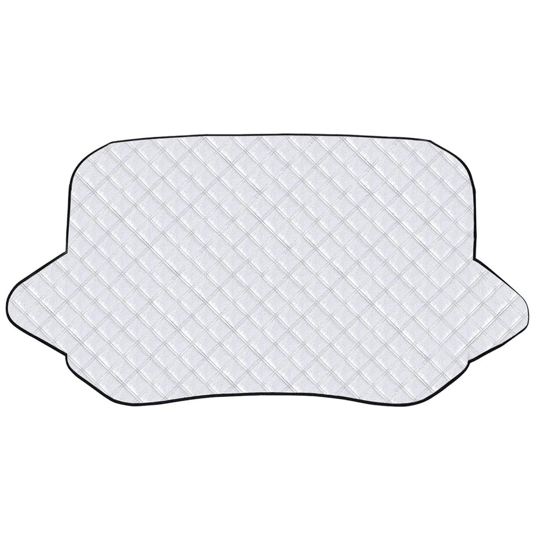 Windshield Protector Against Ice Sun Fit for Small Mid SUVs with Anti-theft Flaps Image 2