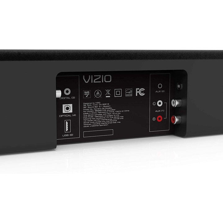 Vizio SB3821-C6C 38 Inch 2.1 Sound Bar System (Refurbished) Image 6