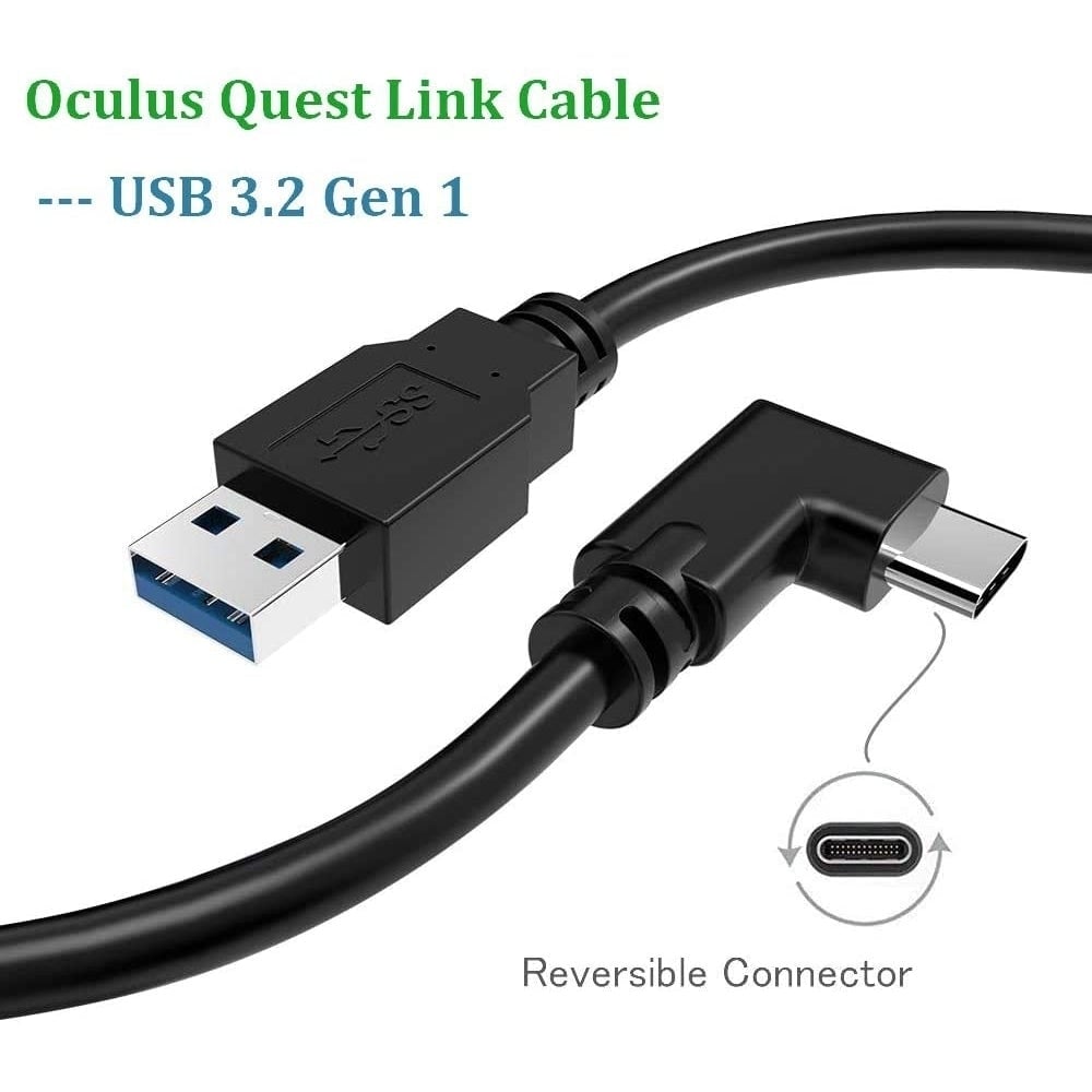 VOKOO Oculus Quest Link Cable High Speed Data Transfer and Fast Charging USB C Cable Image 2