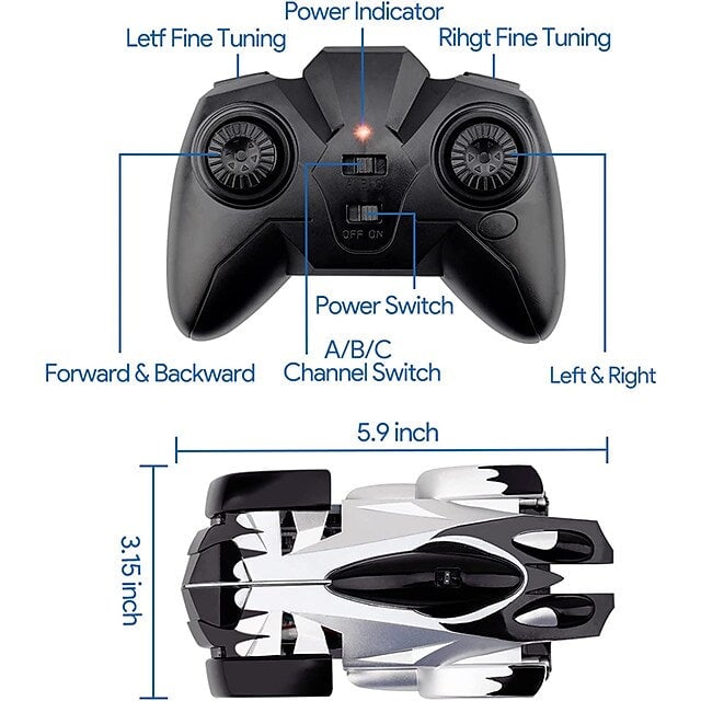 Wall Climbing Remote Control Car Image 6