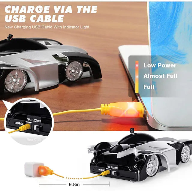 Wall Climbing Remote Control Car Image 8