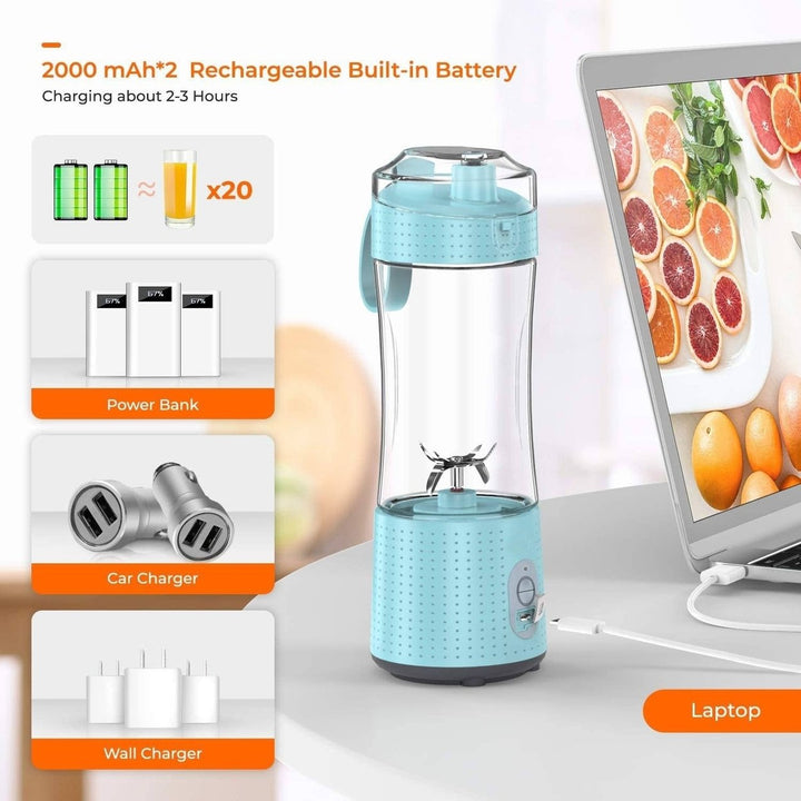 USB Rechargeable Portable Blender Image 6