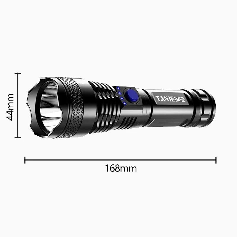 USB Rechargeable Strong Light Flashlight Image 10