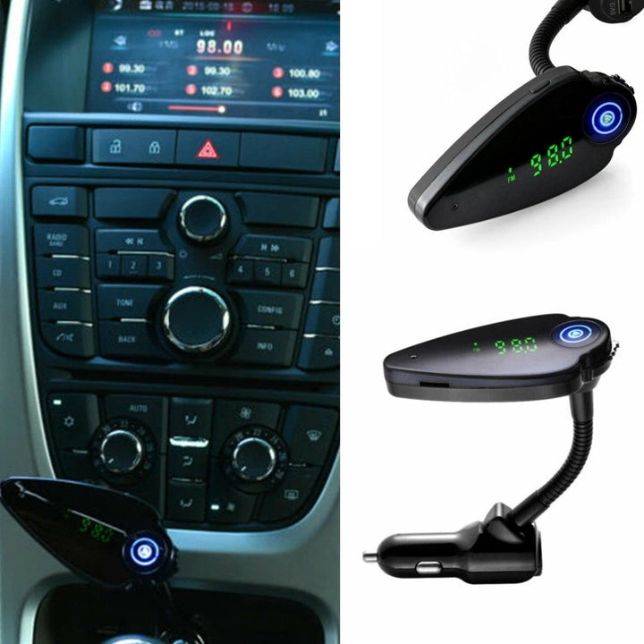 Wireless Bluetooth Car USB Charger FM Transmitter Auto Handsfree Adapter Audio Image 1