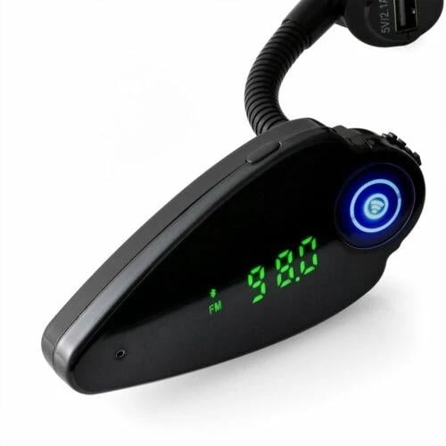 Wireless Bluetooth Car USB Charger FM Transmitter Auto Handsfree Adapter Audio Image 3