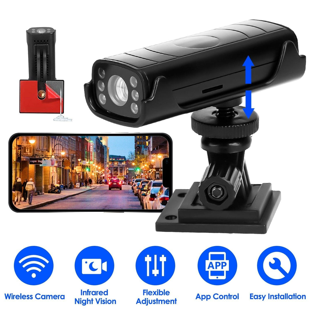 Wireless Camera Reverse Hitch Guide with Flexible Adhesive Base Image 4