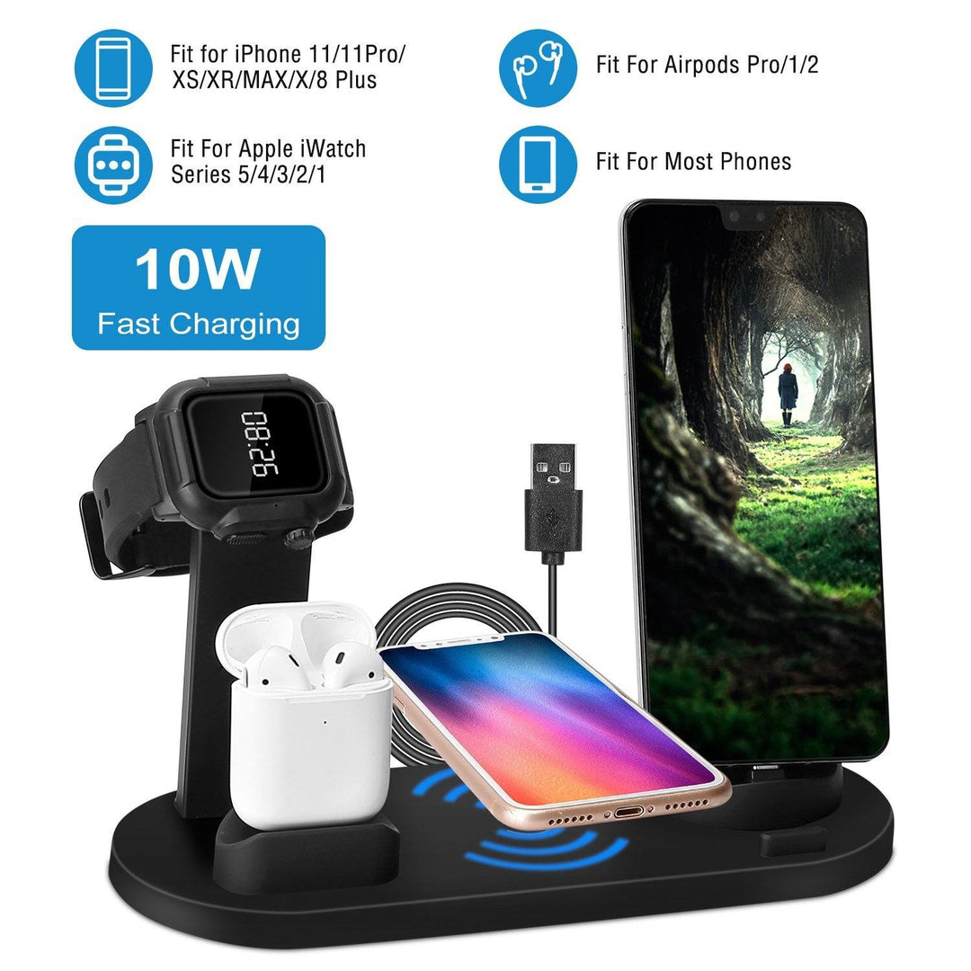 Wireless Charger Dock 4-in-1 10W Image 6