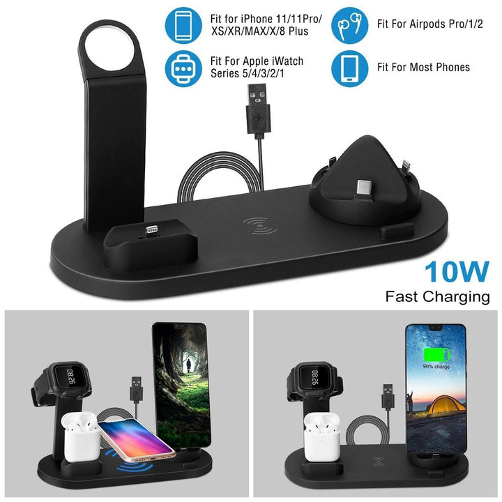 Wireless Charger Dock 4-in-1 10W Image 11