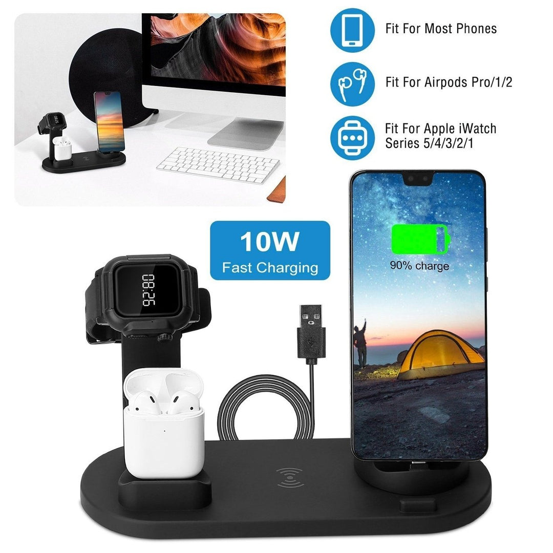 Wireless Charger Dock 4-in-1 10W Image 12