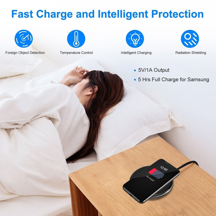 Wireless Charger Qi-Certified Ultra Slim 5W Charging Pad Image 9