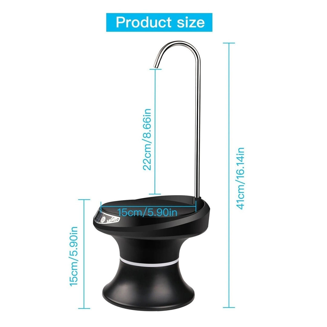 Wireless Electric Drinking Water Bottle Pump Dispenser Image 3