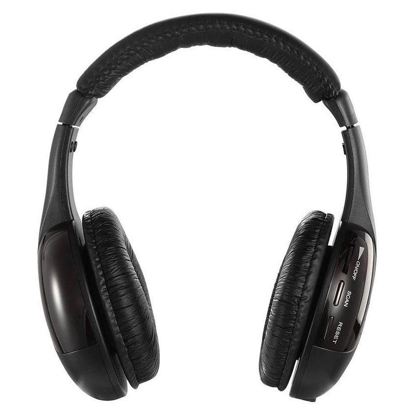 Wireless RF Headphones HiFi Over-Ear Image 2