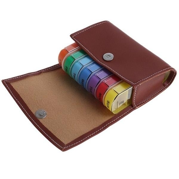 Weekly Pill Organizer Dispenser Box Image 8