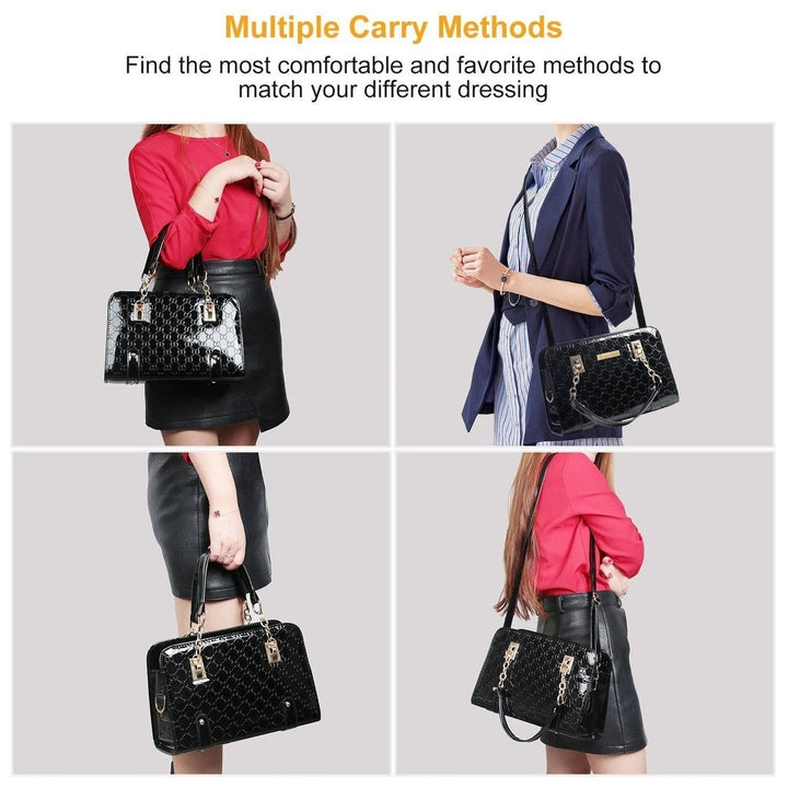 Womens Fashion Leather Handbag Image 10