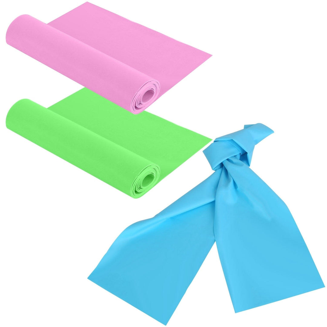 Yoga Resistance Band 3 Sets Non-Toxic Skin-Friendly Image 3