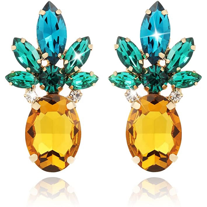 Womens Pineapple Earrings Image 1