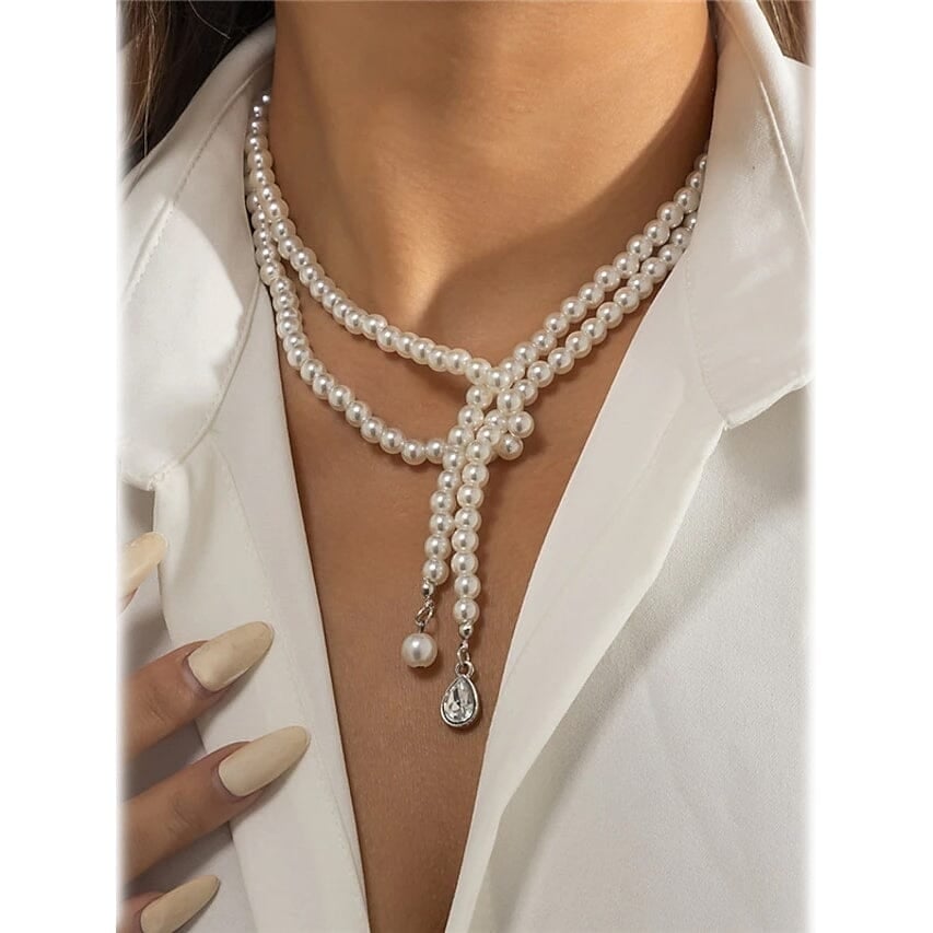 Womens Pearl Necklaces Jewelry Image 6