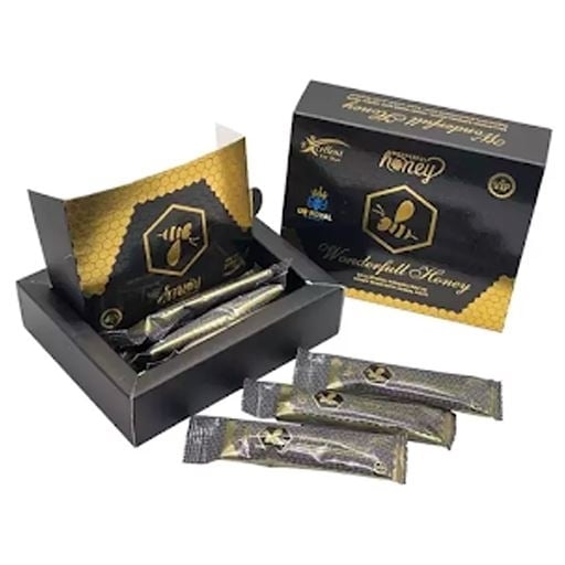 Wonderful Honey for Men - 12 x 15 Gram Sachets Bee (Black) Image 1