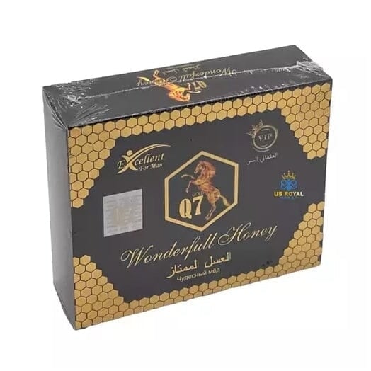 Wonderful Honey for Men 12 x 15 Gram Sachets Horse - Black Image 4