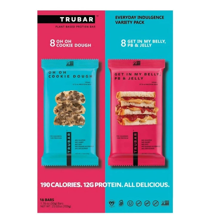 True Bar Everyday Indulgence Variety Pack 1.76 Ounce (Pack of 16) Image 1