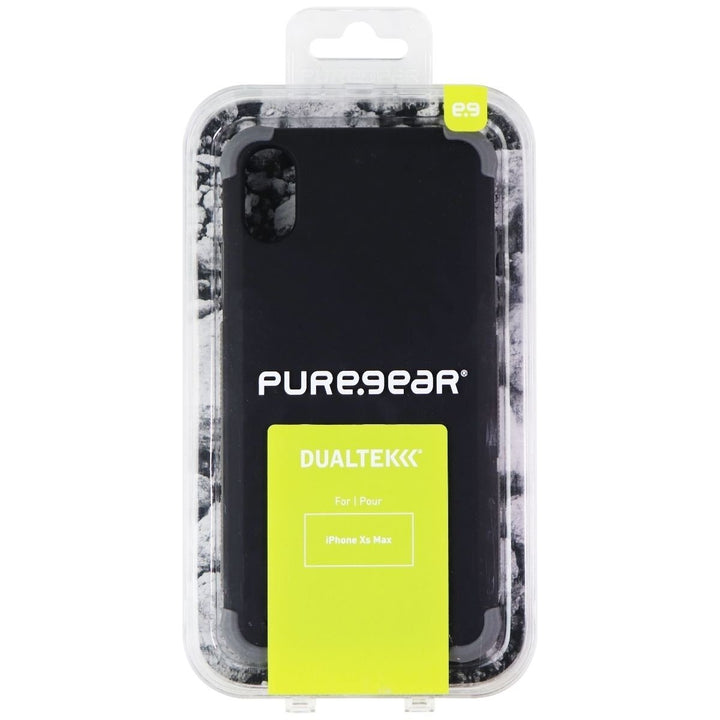 PureGear DualTek Series Hard Case for Apple iPhone Xs Max - Matte Black Image 1