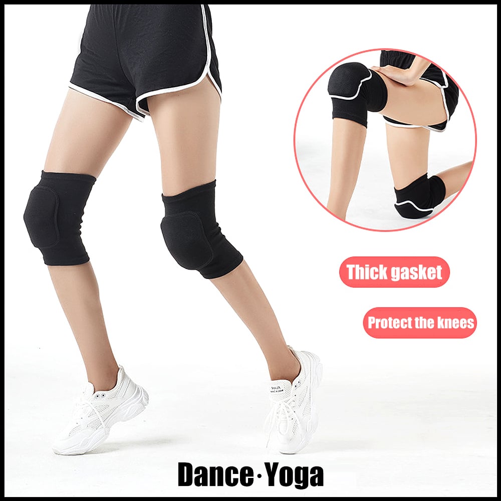 1Pair Sports Knee Pads for Men Women Kids Knees Protective,Knee Braces for Dance Yoga Volleyball Football Running Image 4