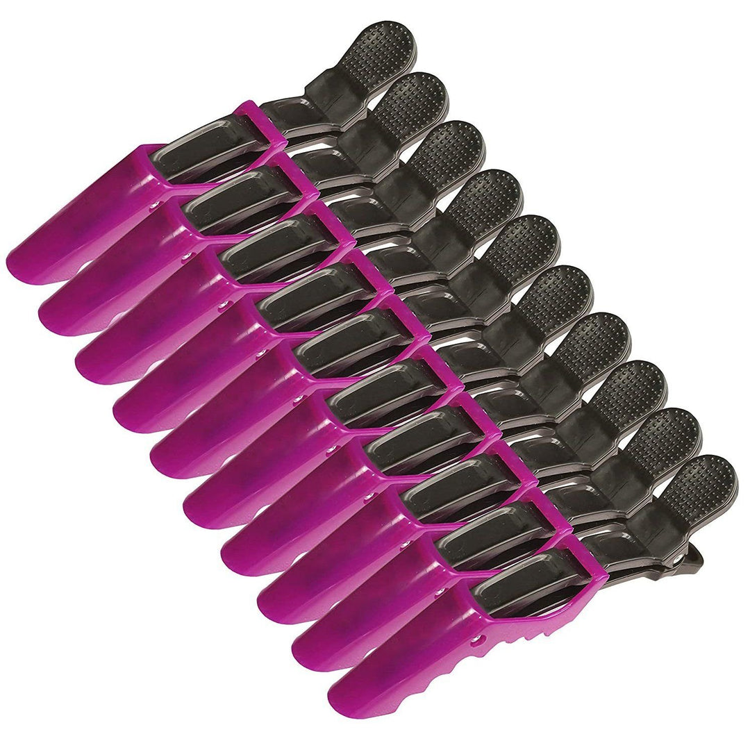 10-Pack: Alligator Styling Sectioning Clips Image 2