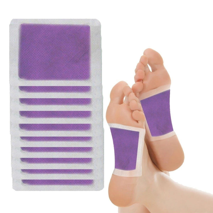 10-Pack: Detoxifying Scented Bamboo Foot Pads Image 2